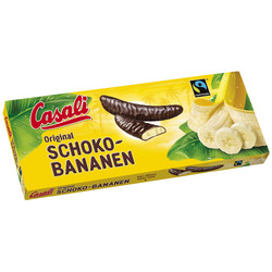Продуктови Категории Шоколади Casali Шоколадови банани 300гр